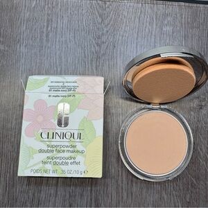 Clinique Superpower Double Face Makeup Shade 01 Matte Ivory 10g NIB